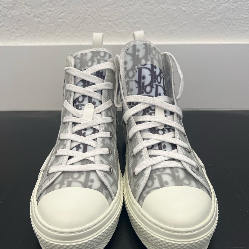 Dior Gray Canvas Sneakers - Picture 4 of 7